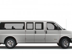 Chevrolet Express Extended WB 2022 Modello 3D