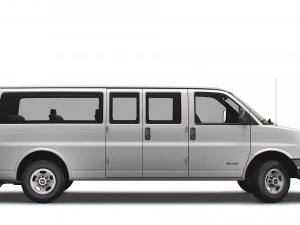 Chevrolet Express Extended WB 2022 3D Model