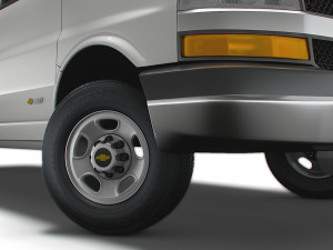Chevrolet Express Extended WB 2022 Modello 3D