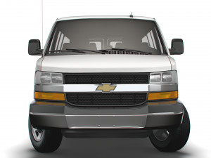 Chevrolet Express Extended WB 2022 Modello 3D