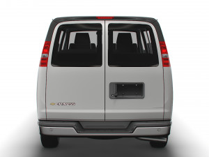 Chevrolet Express Extended WB 2022 Modello 3D
