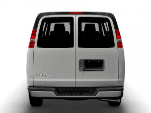 Chevrolet Express Extended WB 2022 Modello 3D