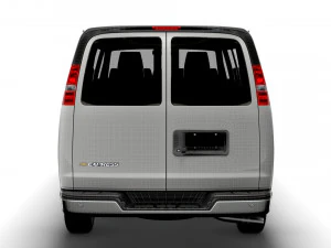 Chevrolet Express Extended WB 2022 3D Model