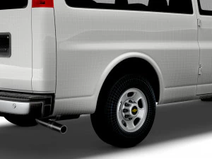 Chevrolet Express Extended WB 2022 3D Model