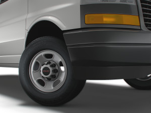 GMC Savana Extended WB 2022 3D-Modell