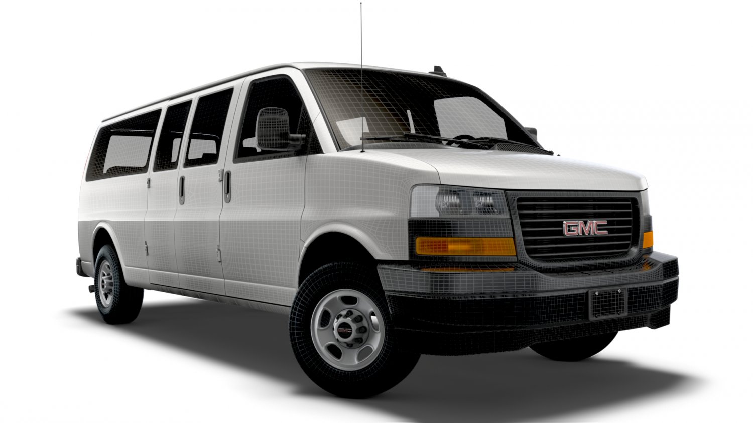 GMC Savana Extended WB 2022 3D in 3DExport