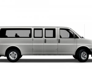 GMC Savana Extended WB 2022 3D Model