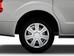Mitsubishi Delica Cargo D3 2022 3D Model