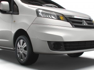 Mitsubishi Delica D3 2022 3D Model