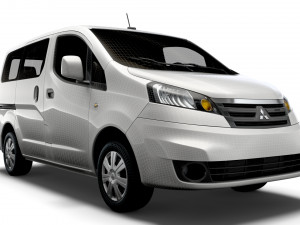 Mitsubishi Delica D3 2022 3D Model