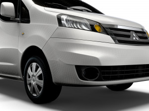 Mitsubishi Delica D3 2022 3D Model