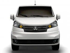 Mitsubishi Delica D3 2022 3D Model