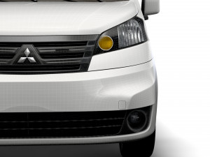 Mitsubishi Delica D3 2022 3D Model