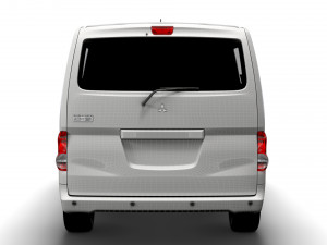 Mitsubishi Delica D3 2022 3D Model