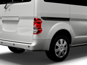 Mitsubishi Delica D3 2022 3D Model