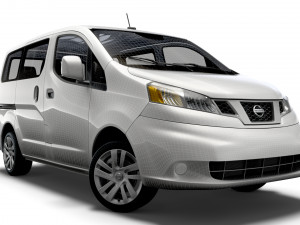 Nissan NV200 Compact 2022 3D मॉडल