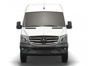 Mercedes Benz Sprinter Van L2H2 2018 Model 3D