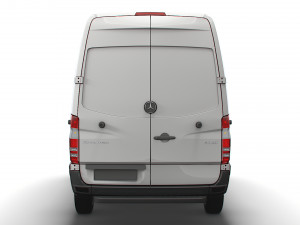 Mercedes Benz Sprinter Van L2H2 2018 Model 3D