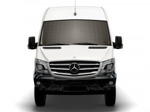 Mercedes Benz Sprinter Van L2H2 2018 Model 3D