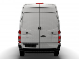 Mercedes Benz Sprinter Van L2H2 2018 Model 3D