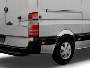 Mercedes Benz Sprinter Van L2H2 2018 Model 3D