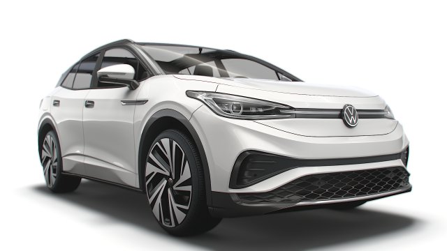 VW ID4 1st China 2021 Model 3D .c4d .max .obj .3ds .fbx .stl .blend 