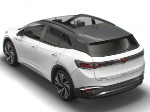 VW ID4 1st China 2021 Model 3D