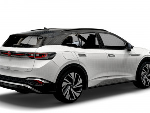 VW ID4 1st China 2021 Model 3D