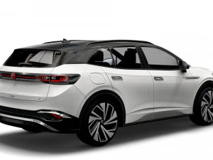 VW ID4 1st China 2021 3D Model