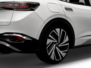 VW ID4 1st China 2021 Model 3D