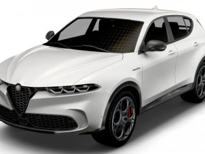 Alfa Romeo Tonale Veloce 965 2022 3D Model