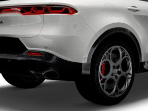 Alfa Romeo Tonale Veloce 965 2022 3D Model