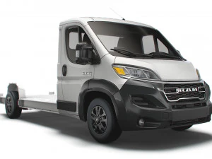 RAM プロマスター 3540 L4 プラットフォーム キャブ 2023 3Dモデル