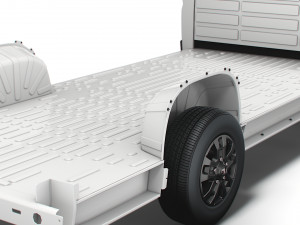 RAM Promaster 3540 L4 platform cab 2023 3D Model
