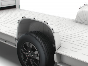 RAM Promaster 3540 L4 platform cab 2023 3D Model