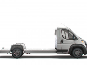 RAM Promaster 3540 L4 platform cab 2023 3D Model