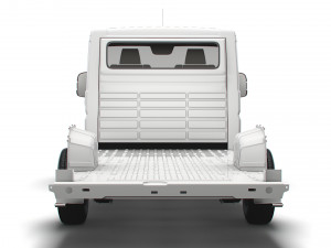 RAM Promaster 3540 L4 platform cab 2023 3D Model