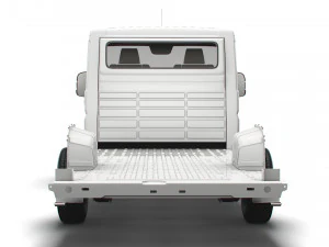 RAM Promaster 3540 L4 platform cab 2023 3D Model