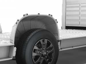 RAM Promaster 3540 L4 platform cab 2023 3D Model