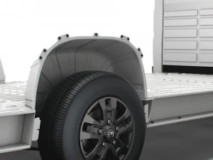 RAM Promaster 3540 L4 platform cab 2023 3D Model