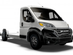 RAM Promaster 3540 L4 platform cab 2023 3D Model