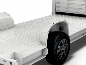 RAM Promaster 3540 L4 platform cab 2023 3D Model