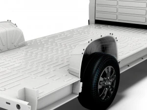 RAM Promaster 3540 L4 platform cab 2023 3D Model
