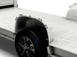 RAM Promaster 3540 L4 platform cab 2023 3D Model