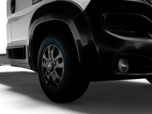 RAM Promaster 3540 L4 platform cab 2023 3D Model