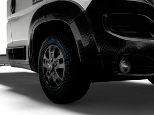 RAM Promaster 3540 L4 platform cab 2023 3D Model