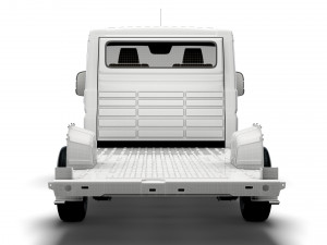 RAM Promaster 3540 L4 platform cab 2023 3D Model
