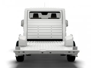 RAM Promaster 3540 L4 platform cab 2023 3D Model