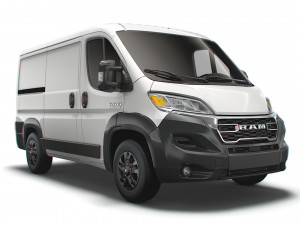 RAM Promaster Van L1H1 2023 3Dモデル