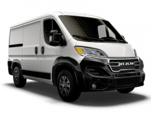 RAM Promaster Van L1H1 2023 Model 3D